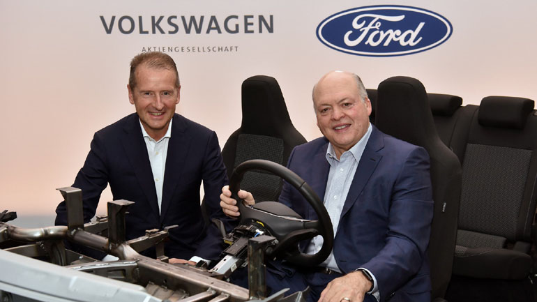 Στην πλατφόρμα της VW τα ηλεκτρικά αυτοκίνητα της Ford